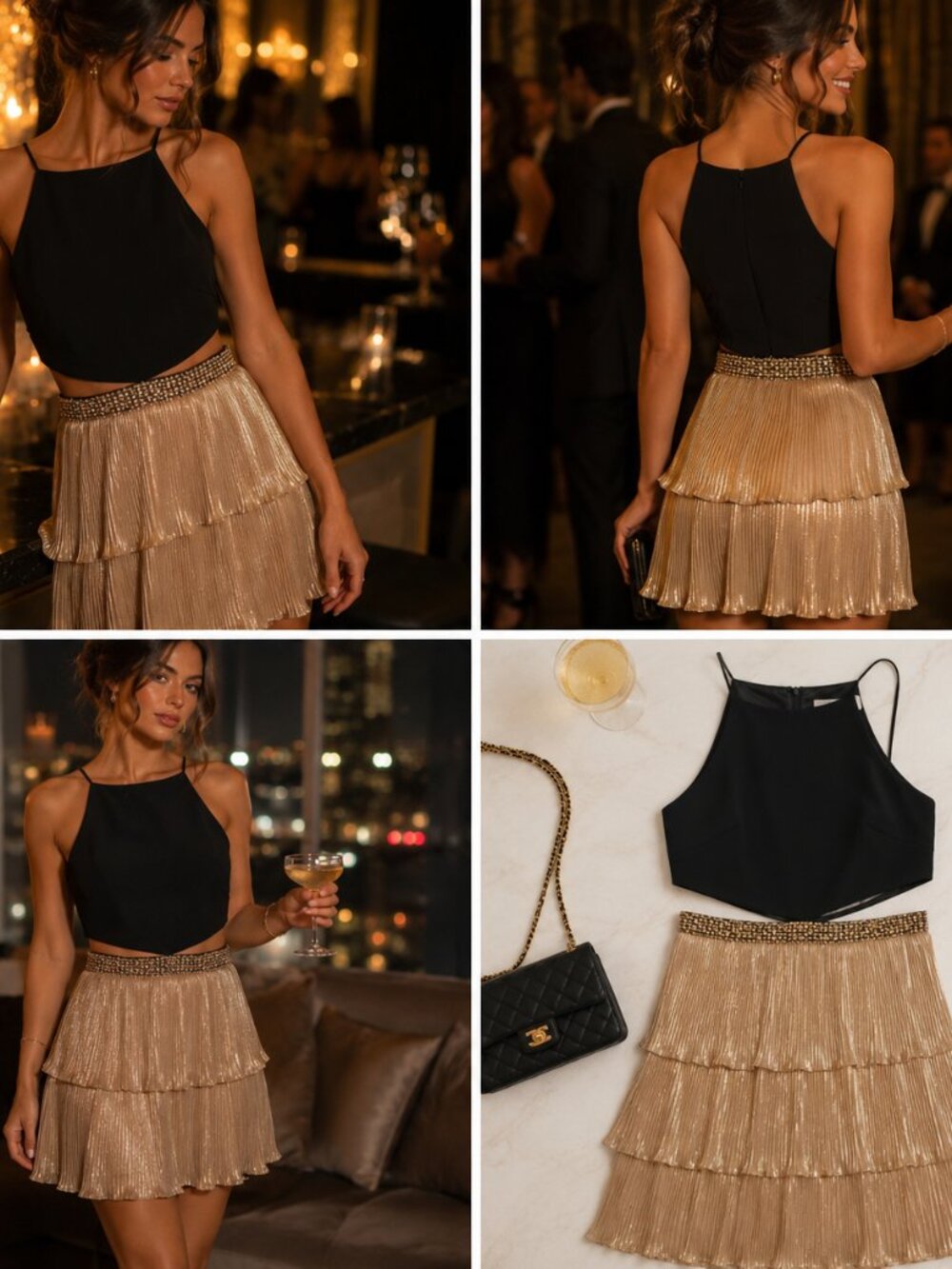 Gorgeous 20's style cut out Cocktail Dress